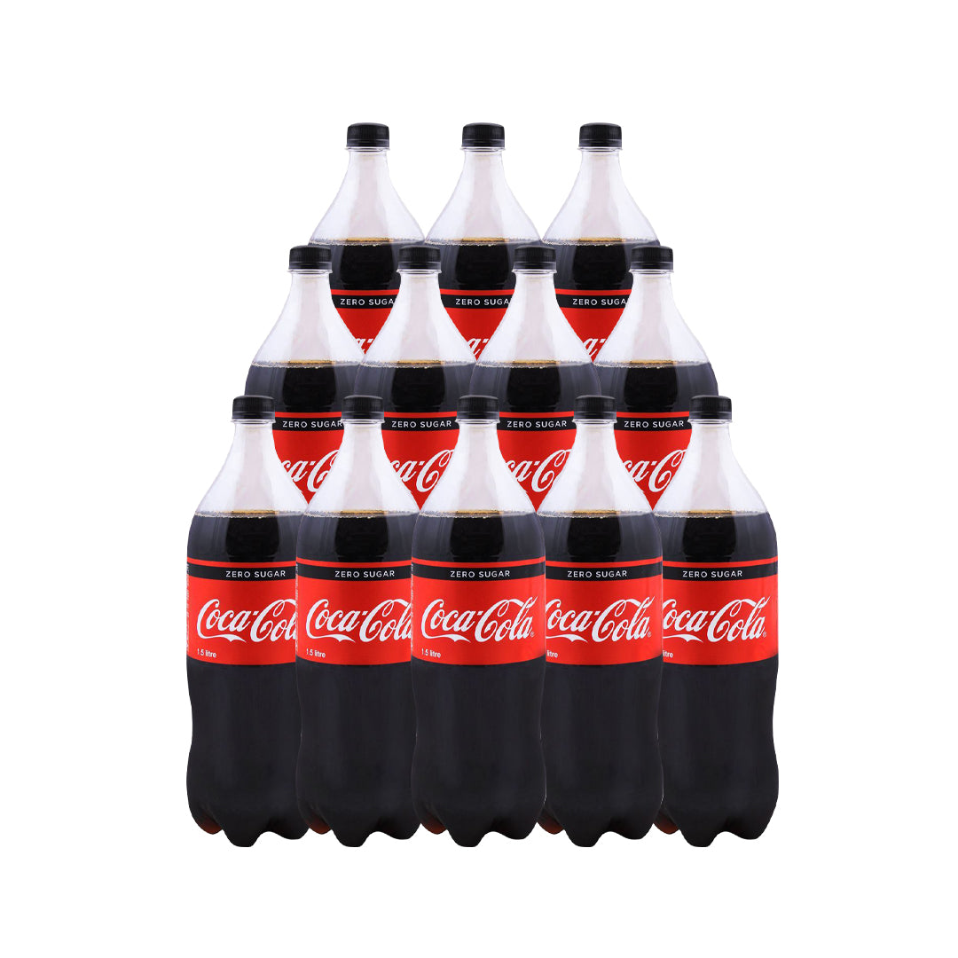 COKE ZERO BOTTLE (1.5L X 12) CARTON – HezomXpress Online