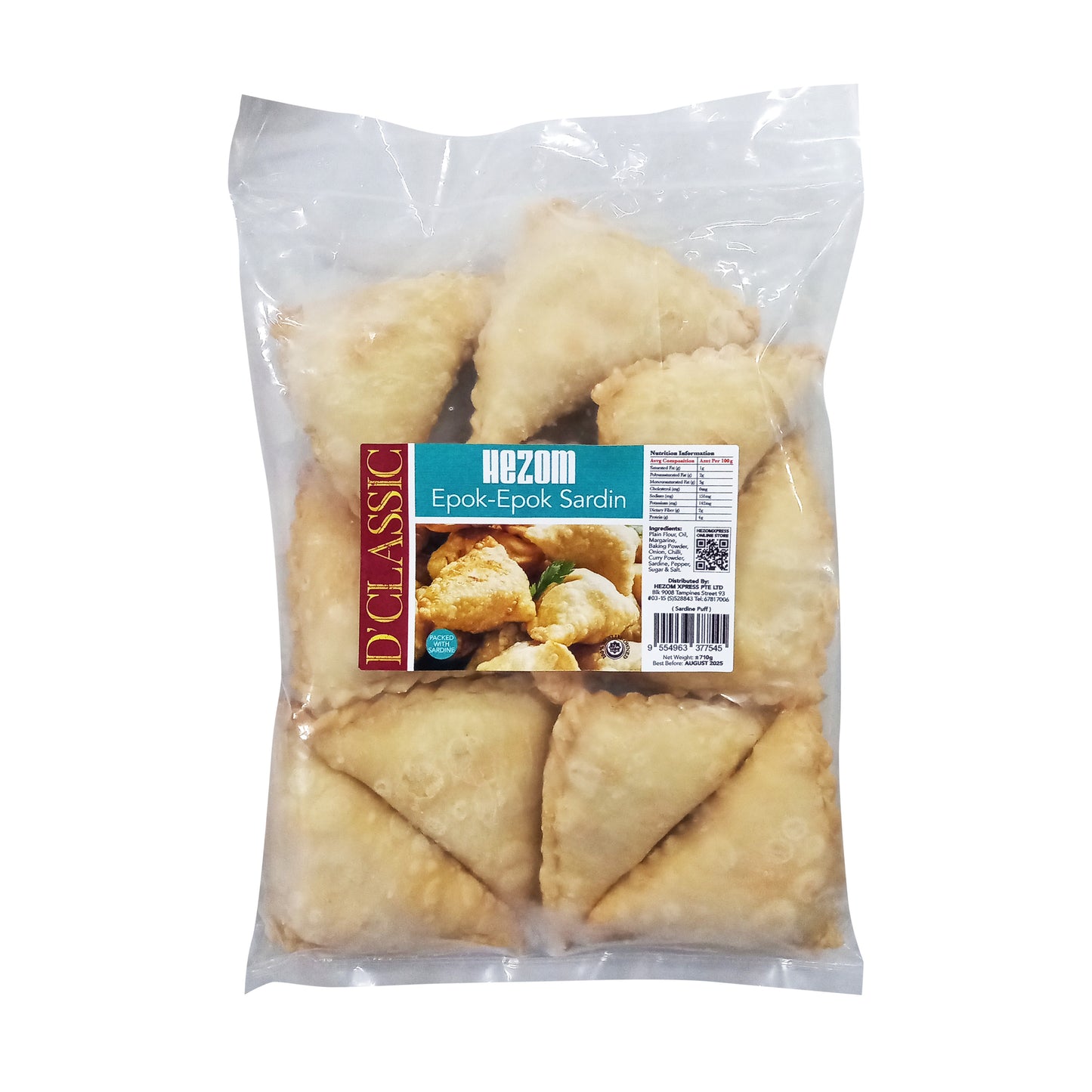 HEZOM D'CLASSIC EPOK-EPOK SARDINE (10 PCS)