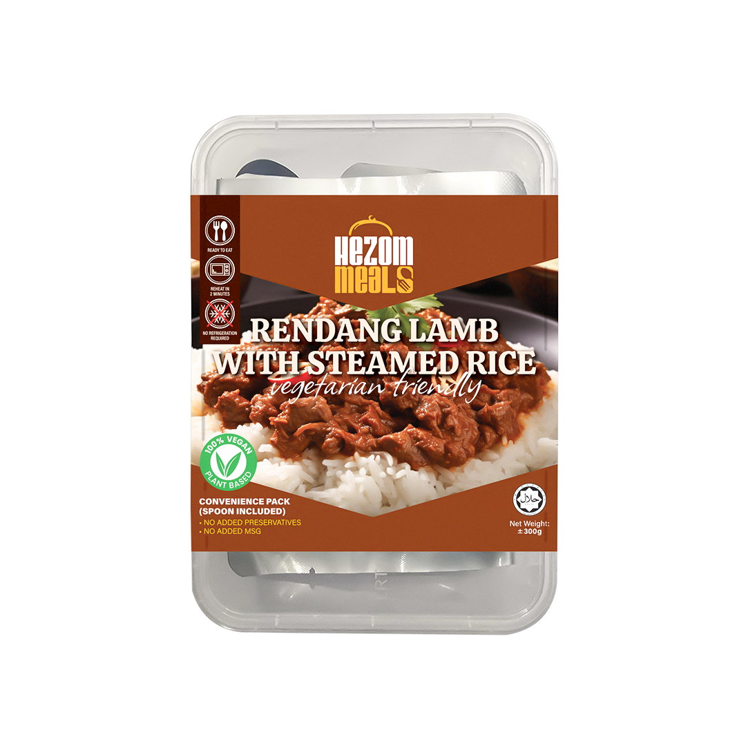 HEZOM RTE VEGETARIAN RENDANG LAMB (300G)