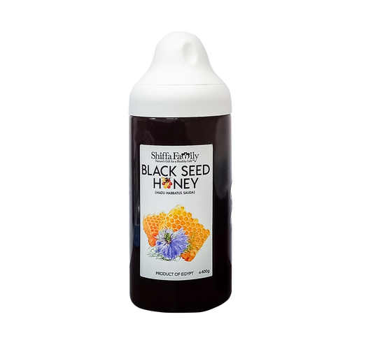 SHIFFA FAMILY BLACK SEED HONEY BOTTLE (400G)